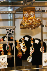 Stone-Studded Party Necklace