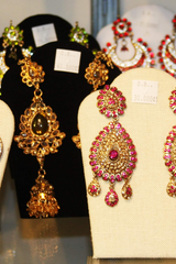 Ethnic Gota Style Earrings