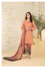 Azure - Twilight Ash 3 Piece Embroidered Chiffon